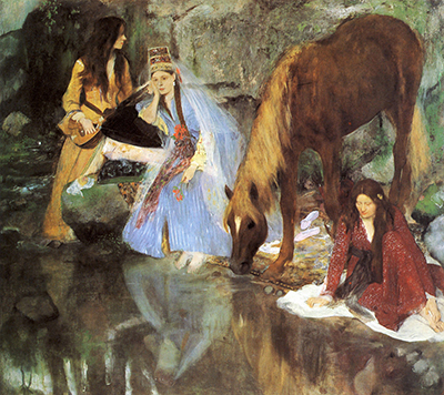 Mlle Fiocre in the Ballet The Source Edgar Degas